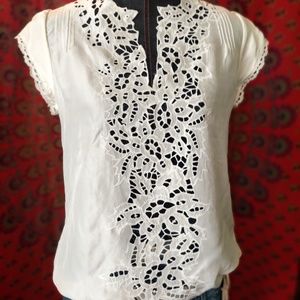 BCBG MaxAzria White Blouse